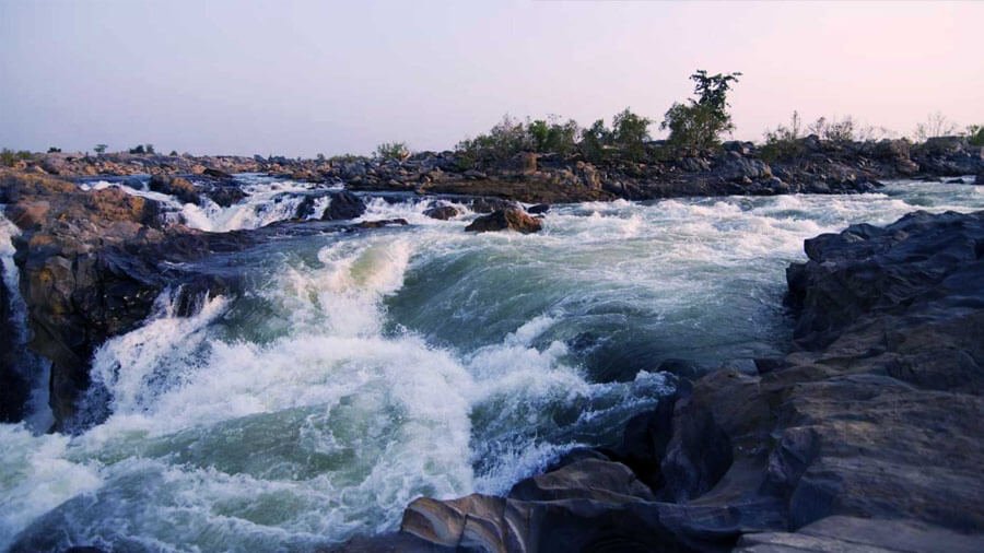 scenic waterfalls at Main pat, Chhattisgarh