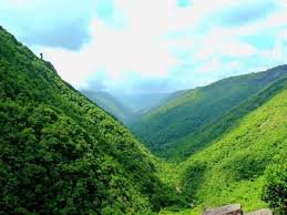 Majestic waterfalls of Cherrapunji